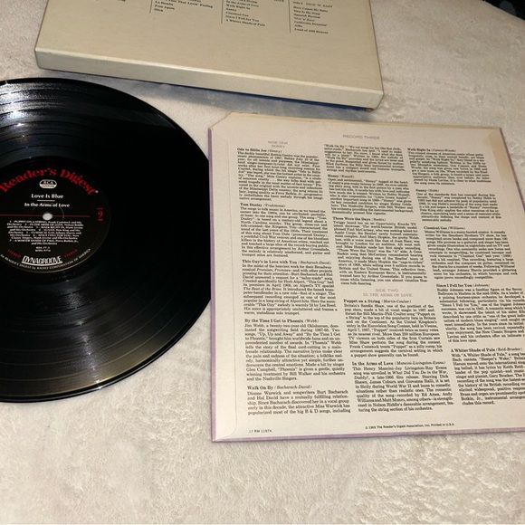 Love is Blue Music in a Mellow Mood 4 LP Record Album Set Reader’s Digest - Picture 8 of 11